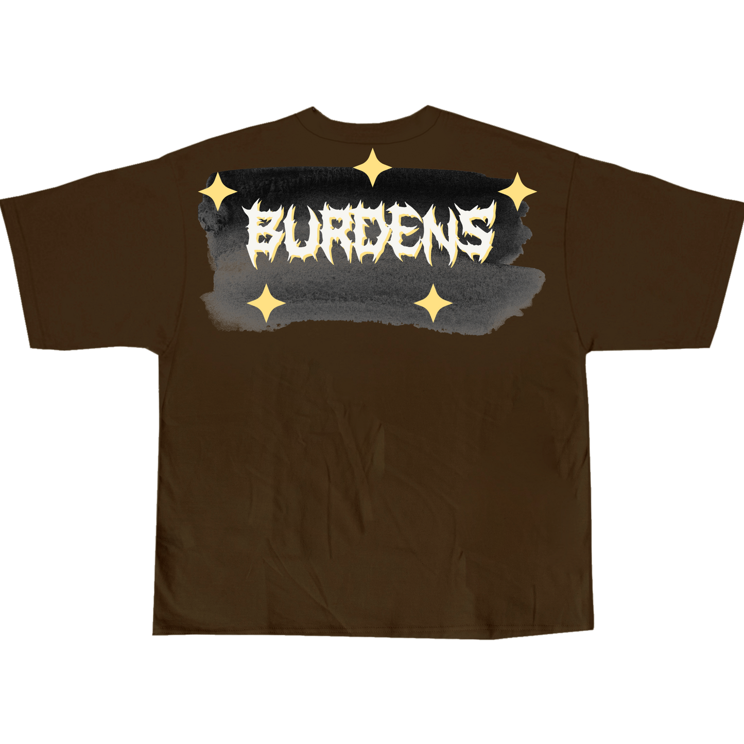 "BURDENS" PAINTED TEE