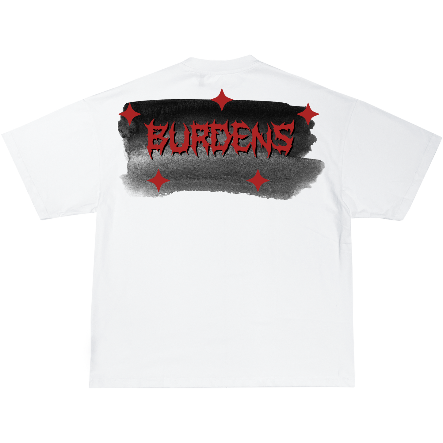 "BURDENS" PAINTED TEE