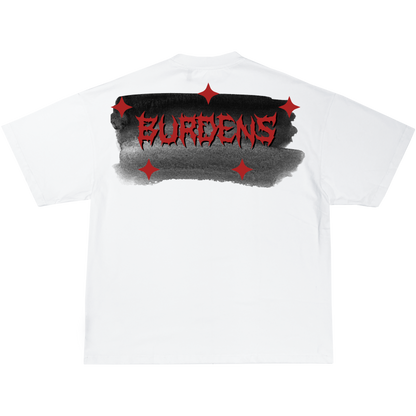 "BURDENS" PAINTED TEE