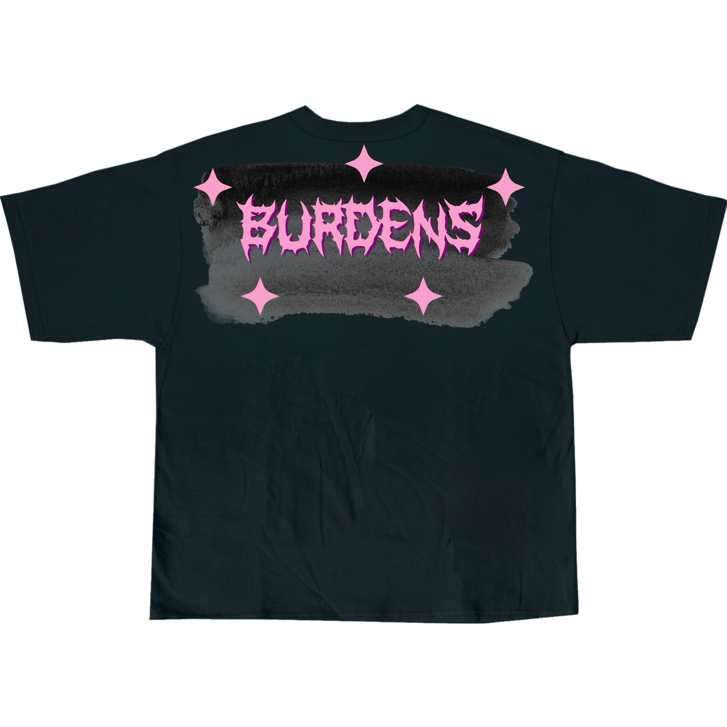 "BURDENS" PAINTED TEE